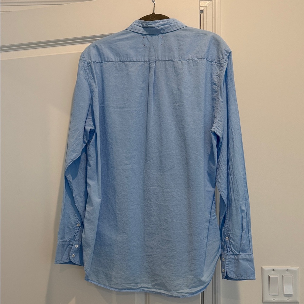 XiRENA Women’s Sky Blue Beau Shirt Medium - Picture 3 of 5
